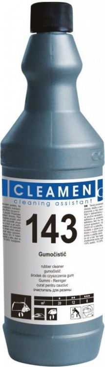 Cleamen 143 gumočistič 1l /na černé šmou | Čistící a mycí prostředky - Speciální čističe - Ostatní Cleamen 143 gumočistič 1l /na černé šmou | Čistící a mycí prostředky - Speciální čističe - Ostatní